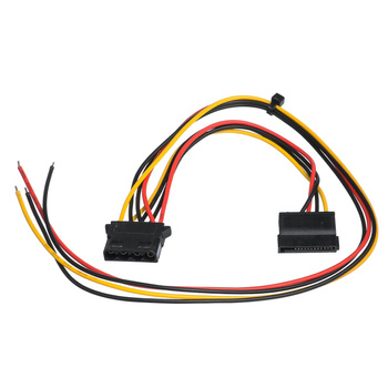 Service cable for PC PSU Akyga AK-SC-23 Molex (f) / Sata (f) 40 / 15 cm