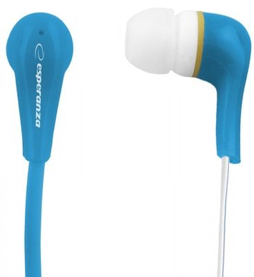 ESPERANZA STEREO EARPHONES LOLLIPOP BLUE