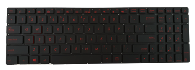 Replacement laptop keyboard ASUS G551 G551J G551JK G551JM G551JW G551V G551VW