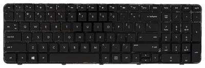 Replacement laptop keyboard HP COMPAQ G7-2000 (WITH FRAME)