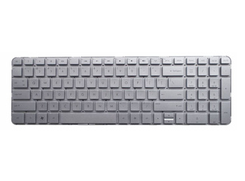 Replacement laptop keyboard HP COMPAQ Pavilion DV6-6000 DV6-6B DV6-6C (SILVER, WITHOUT FRAME)