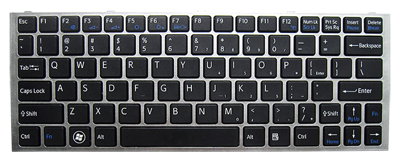 Replacement laptop keyboard SONY Vaio VPC-YA VPC-YB